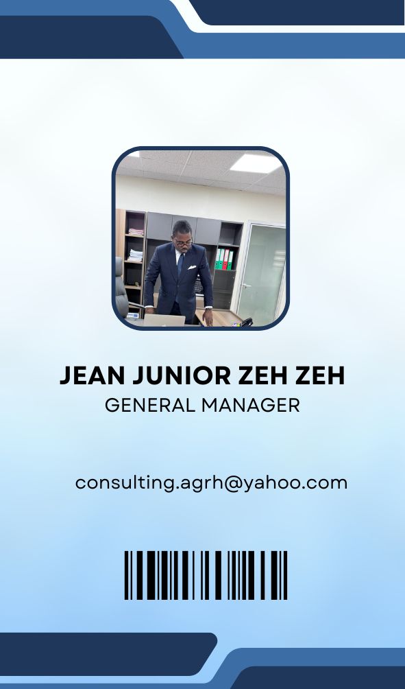 Jean Junior ZEH ZEH – Fondateur AGRH Consulting